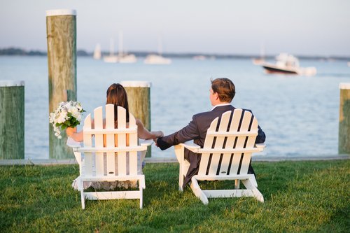 Ceremony on the lawn