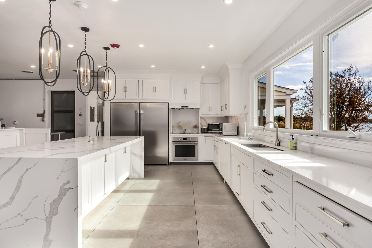 The estate's kitchen